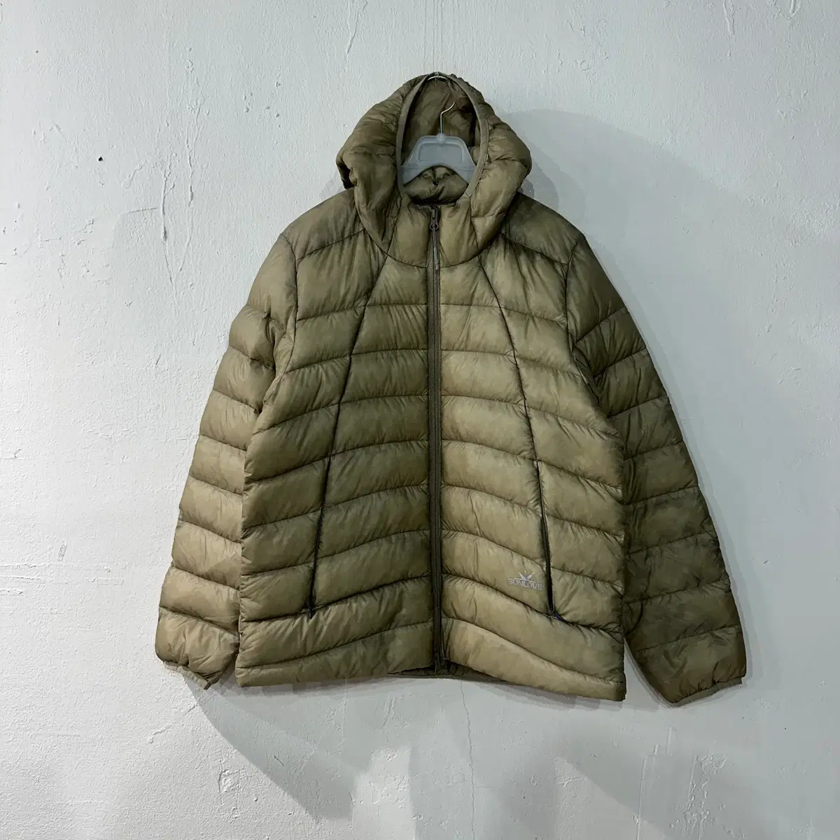 Sunlove Fly Light Down Lightweight Padding Khaki S on Bunjang 