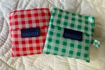 레어 BAGGU BABY 깅엄 체크