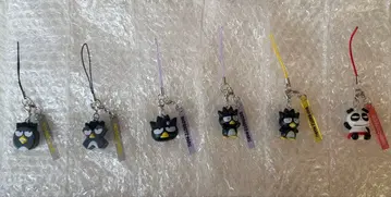 배드바츠마루 재미있는 페이스 시리즈 시크릿 스트랩 6개 세트