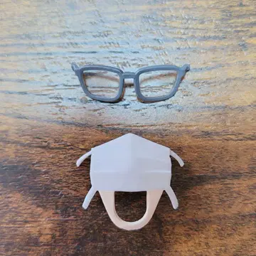 넨도로이드 안경 마스크 2종 세트