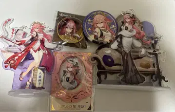 원신 찬란한 밤의 연회 시리즈 아에 미코 굿즈 모음