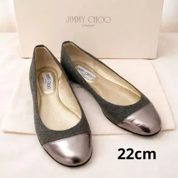 새상품급 JIMMY CHOO 지미추 WHIRL 플랫슈즈 34.5