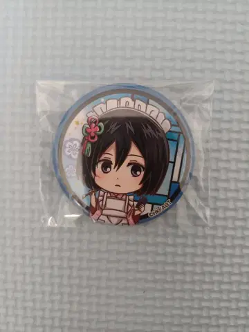 진격의 거인 스이파라 미카사 캔뱃지