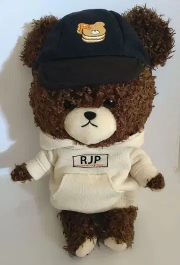 [레어] 모코모코 재키 봉제 인형 아이다 리카코 x 곰돌이 학교