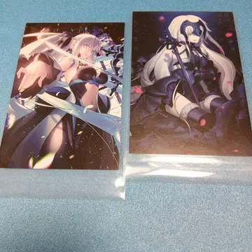 FGO 최종 재림 화집 IP 서점 한정판 특전 모르간 잔느