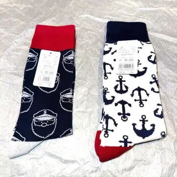 [ 11 ] 시나코바 미사용 새상품 인기 이카리 와 선장 삭스 2족 세트