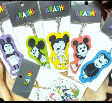 아크릴 키체인 전 종류 세트 미개봉 아라시를 여행하는 전시회