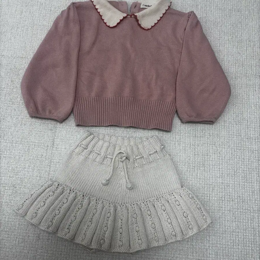 misha & puff longies alabaster 12-18m ボトムス Misha & Puff Rib