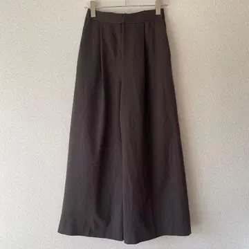 LAGUNAMOON 와이드 팬츠 플레어 팬츠 브라운 S 하이웨스트