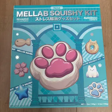 새상품 미개봉 신상 MELLAB SQUISHY KIT 스퀴즈 캣