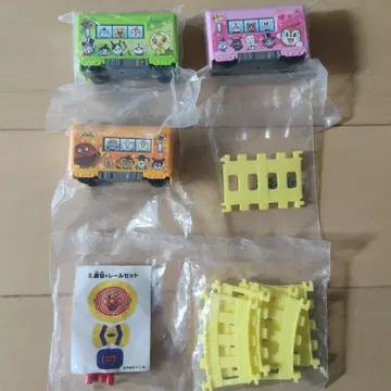 [ 낱개 판매 불가 ] 캐릭터 레일 NEW 1~3 호빵맨 4개 세트