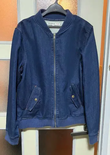 큐티 블론드 데님 자켓