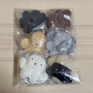 마스코트 컬렉션 부챠그루미 가챠 전 6종 컴플리트