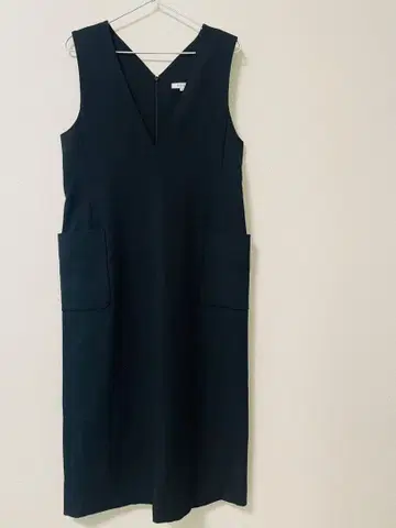 PLST 슬리브리스 원피스 M 블랙