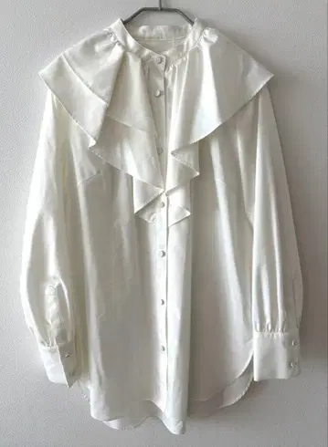 불규칙 프릴 블라우스 38 Diagram