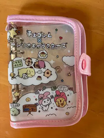 폴라로이드 헬스장 x 산리오 캐릭터즈 링 바인더 미니 6공