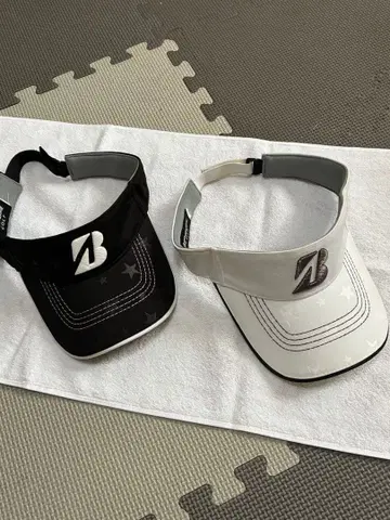 브리지스톤 바이저 화이트 블랙