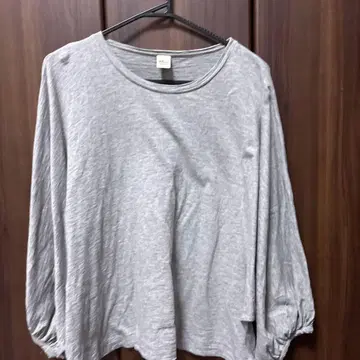 RonHerman 그레이 벌룬 슬리브 T셔츠