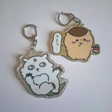 치이카와 (먼작귀) 라메 아크릴 키링 그 아이 밤만쥬 가챠