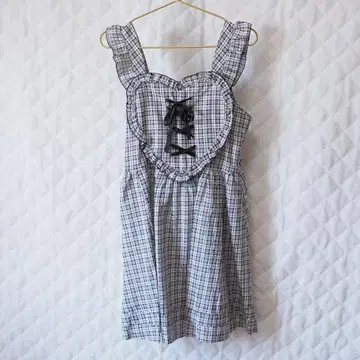 [Ank Rouge] 멜로 귀여워! 하트 에이프런 원피스 앙크루즈