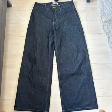 Menes 네메스 배기 리지드 데님 인디고 L