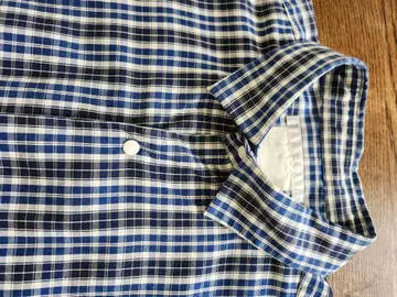 Yaeca 컴포트 셔츠 체크 무늬