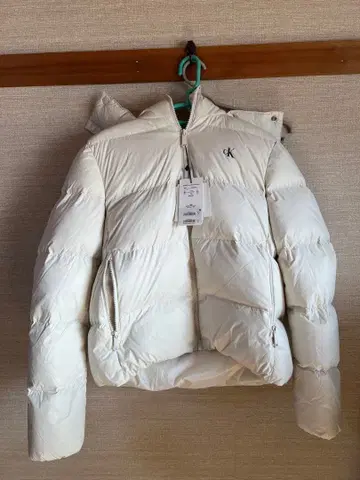 Calvin Klein Jeans ck 다운 자켓 화이트