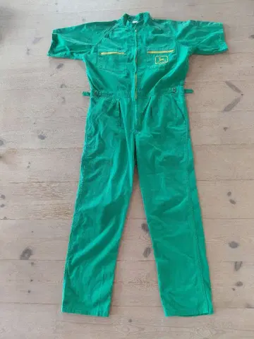 John Deere 그린 오버롤 작업복