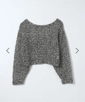 JEANASIS 3G MIX 테이프얀 루즈 풀오버