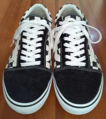 Vans 올드스쿨 체크 무늬 스니커즈 28cm