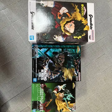 나의 히어로 아카데미아 미도리야 이즈쿠 피규어 3개 세트 덤 포함