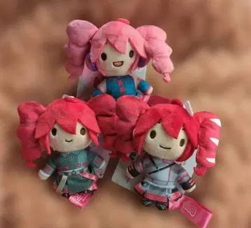 카사네 테토 후와푸치 마스코트 3종 세트