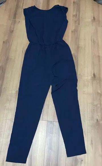 네이비 슬리브리스 올인원