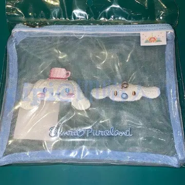 시나모롤 미르크 친구 메쉬 파우치 퓨로랜드 굿즈