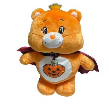 오렌지 컬러 호박 곰 봉제 인형 케어베어 프렌드베어