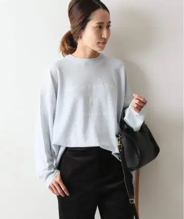 FRAMeWORK 프레임워크 인터샤 풀오버 로고 니트