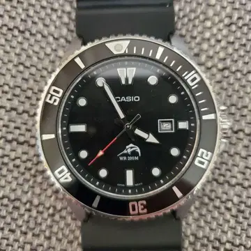 CASIO 손목시계 MDB-110 블랙