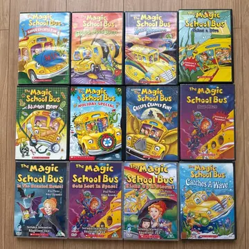The Magic School Bus 매직 스쿨 버스 DVD 12개 세트