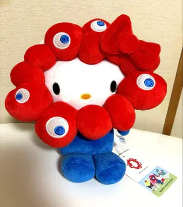 만박 미야쿠미야쿠 산리오 콜라보 키티 봉제 인형 M 사이즈