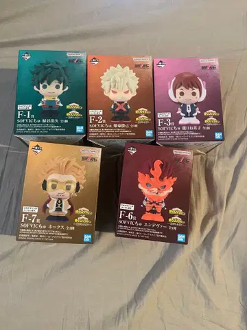 제일복권 나의 히어로 아카데미아 이어지는 마음 sofvic 츄 5개