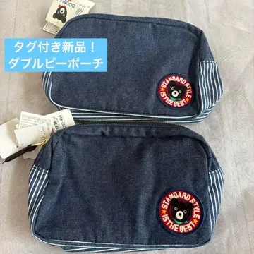 DOUBLE.B 한정 상품 파우치 미키하우스 MIKIHOUSE 더블비