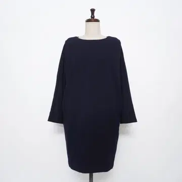 CLANE 돌먼 슬리브 원피스 네이비 사이즈 36*MD124