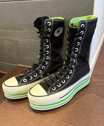 컨버스 올스타 롱 하이컷 통굽 니하이 23cm