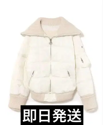 ANDMARY 메리 퀼팅 니트 셰이프 재킷