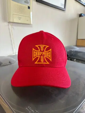 West Coast Choppers 크로스 로고 야구 모자