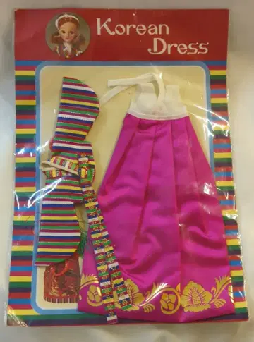 1/6 인형 의상 한국 민족 의상 치마저고리