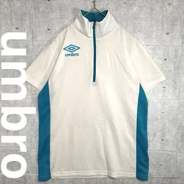 1556 [UMBRO] 하프 지퍼 연습용 셔츠 M 축구 의류