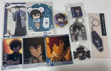 문호 스트레이독스 다자이 아크릴 키링 브로마이드 세트