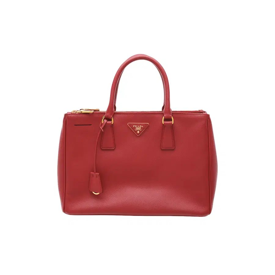普拉达 Saffiano Lux 托特包