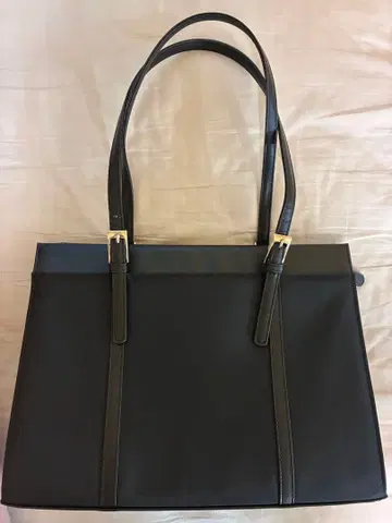 폴리에스테르 x 인조 가죽 발수 가공 취업 가방